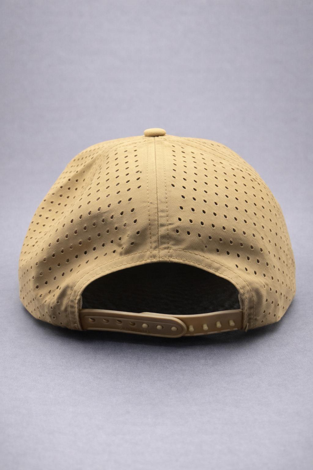 No Gimmes Performance Tan - Tan-Black Rope Hat