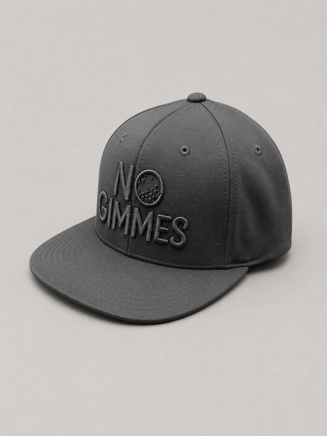 No Gimmes Flex Fit Hat - Black on Black