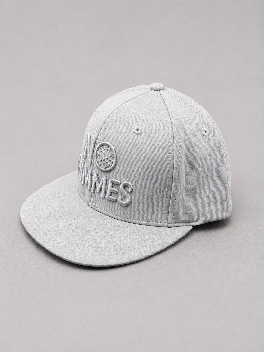 No Gimmes Flex Fit Hat - Grey on Grey