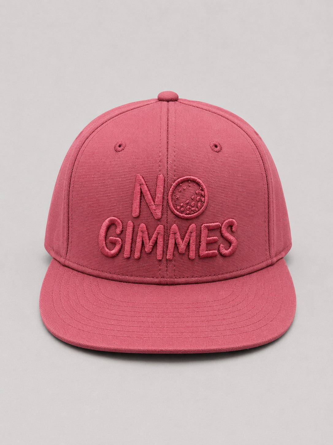 No Gimmes Flex Fit Hat - Maroon on Maroon