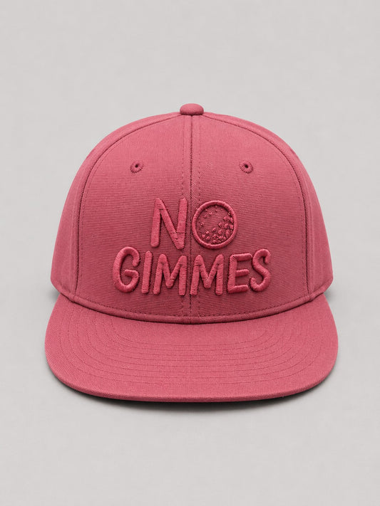 No Gimmes Flex Fit Hat - Maroon on Maroon