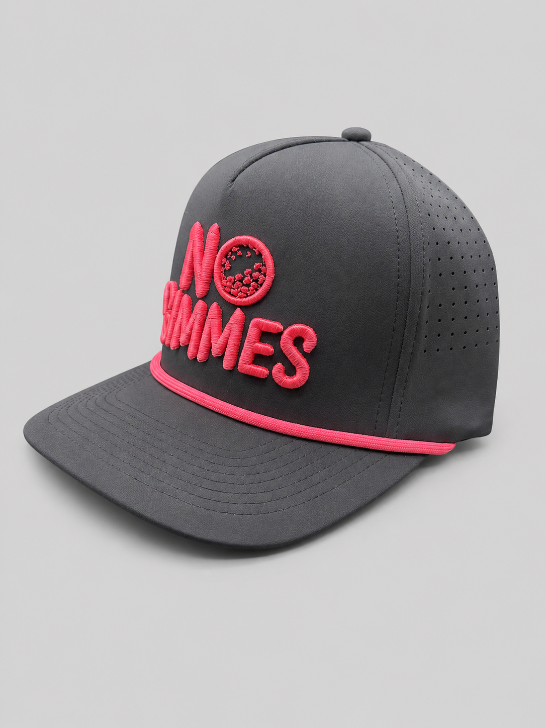 No Gimmes Performance Black - Hot Pink Rope