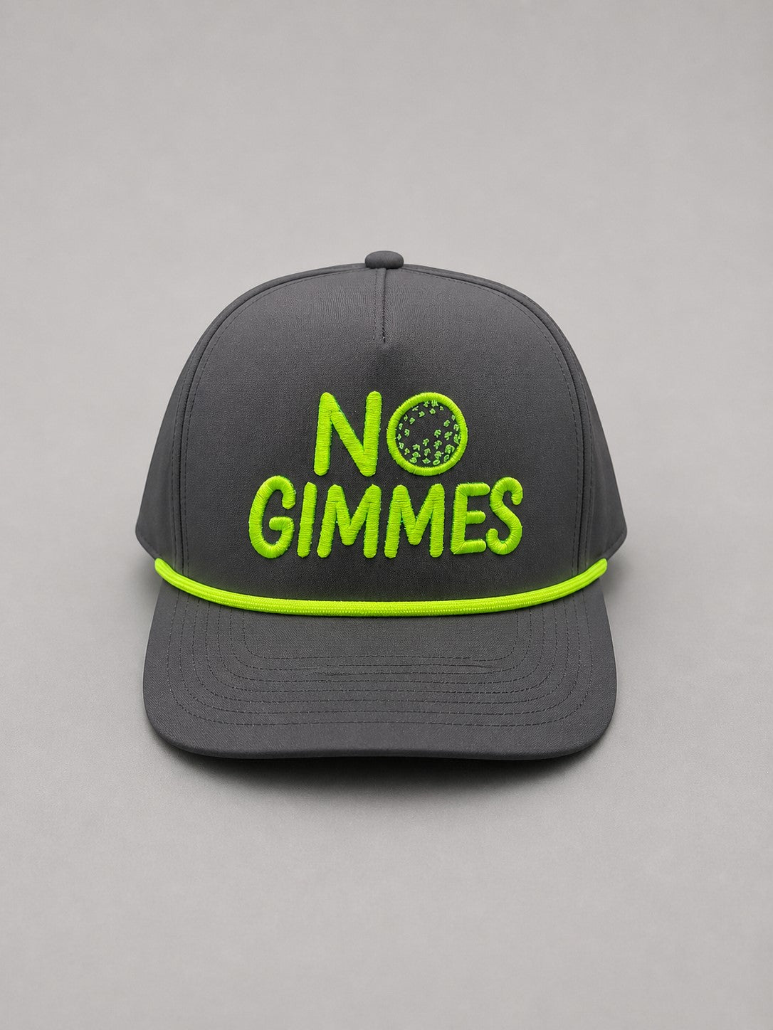 No Gimmes Performance Black - Neon Green