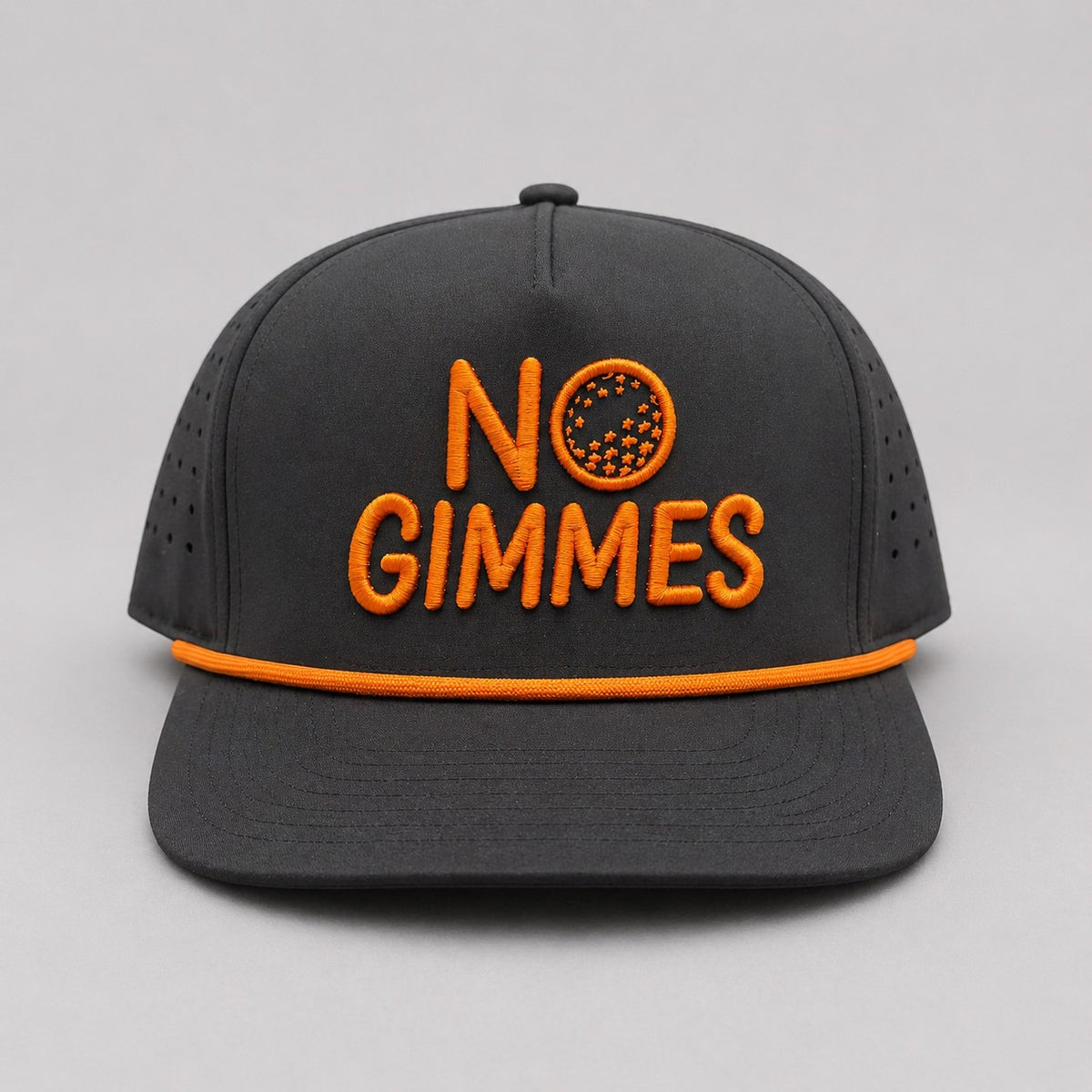 No Gimmes Performance Black - Orange Rope