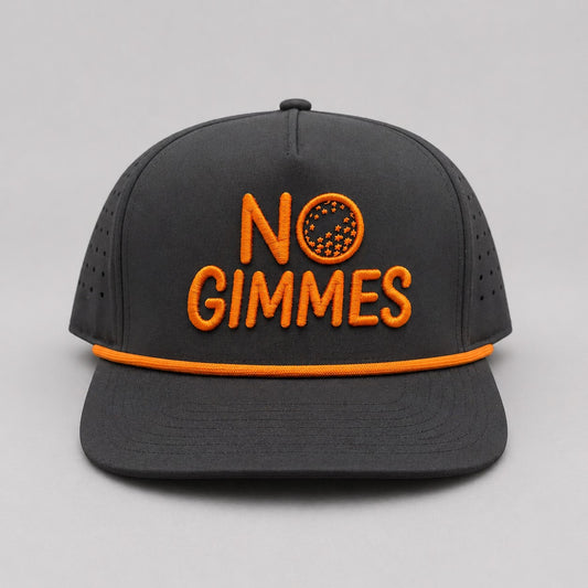 No Gimmes Performance Black - Orange Rope