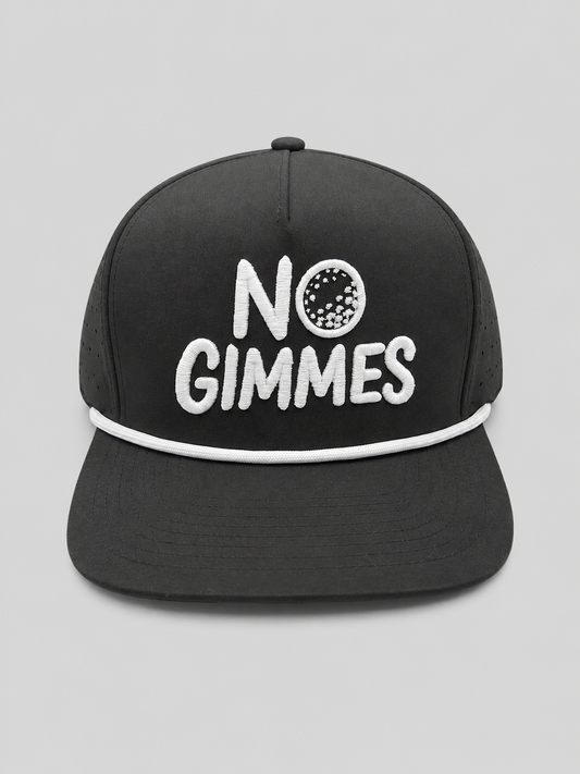No Gimmes Performance Black - White Rope