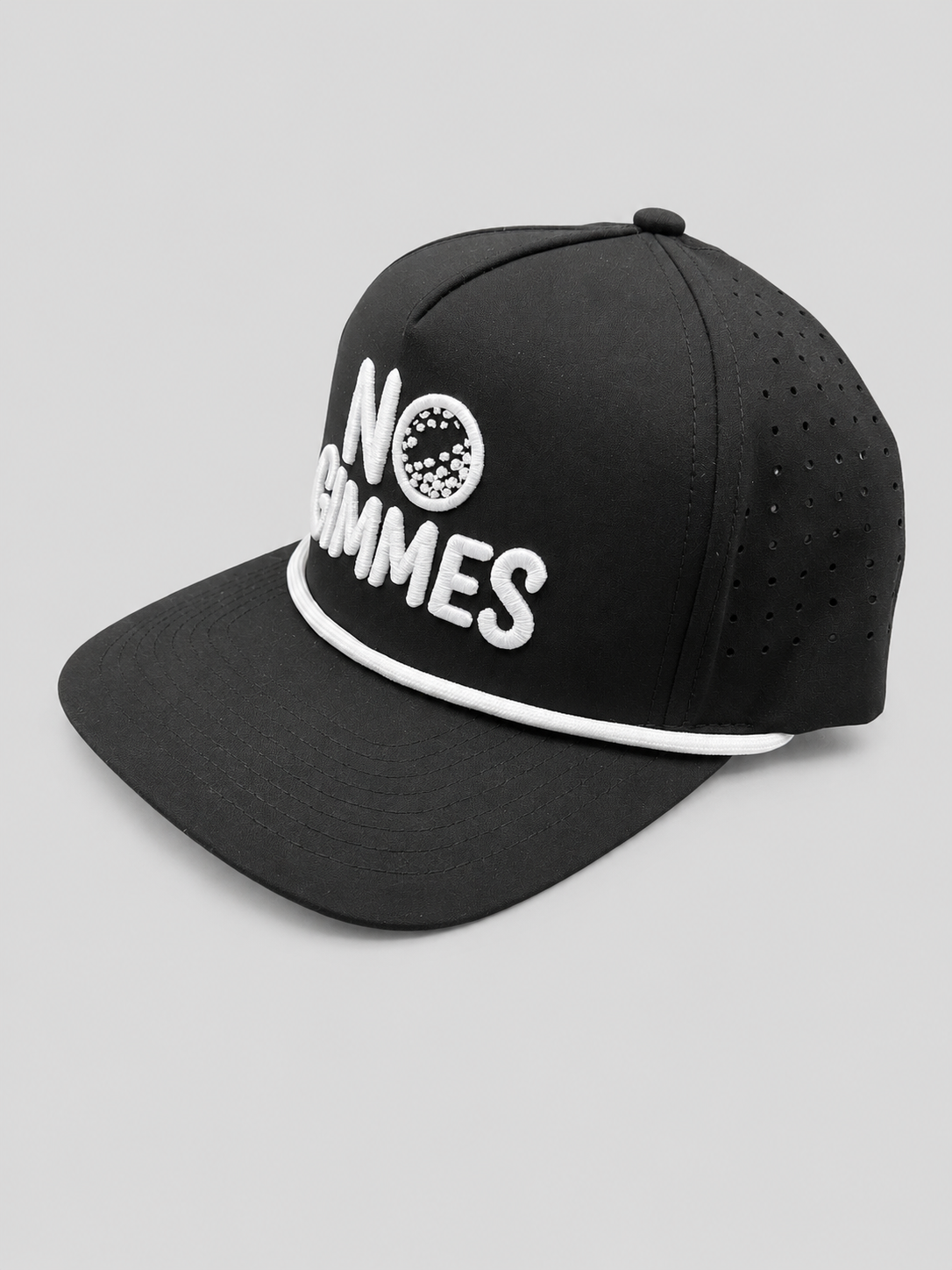 No Gimmes Performance Black - White Rope