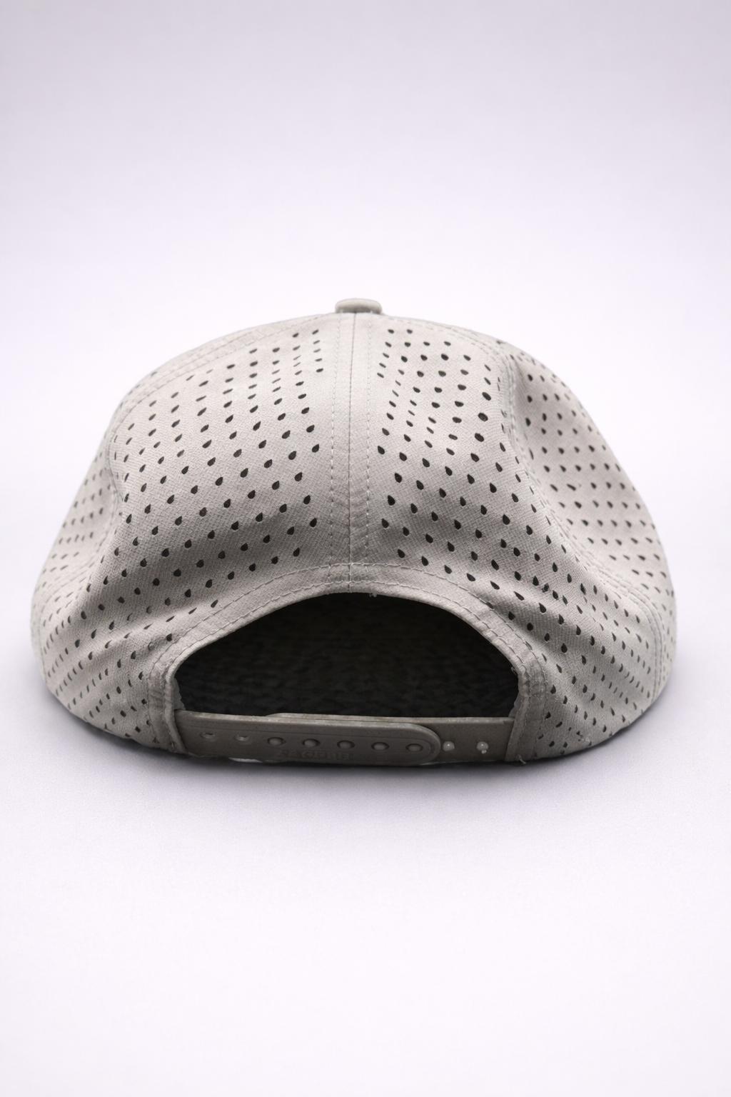 No Gimmes Performance Grey - Black-White Rope Hat