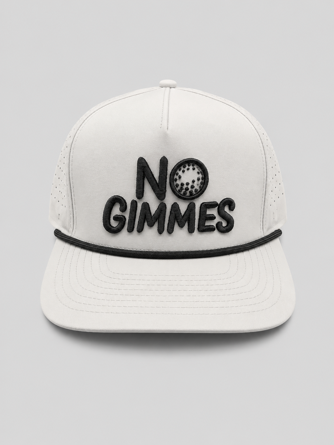 No Gimmes Performance Grey - Black Rope