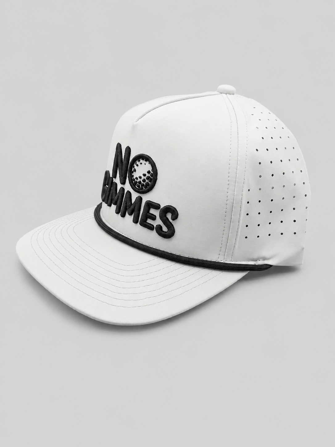 No Gimmes Performance Grey - Black Rope