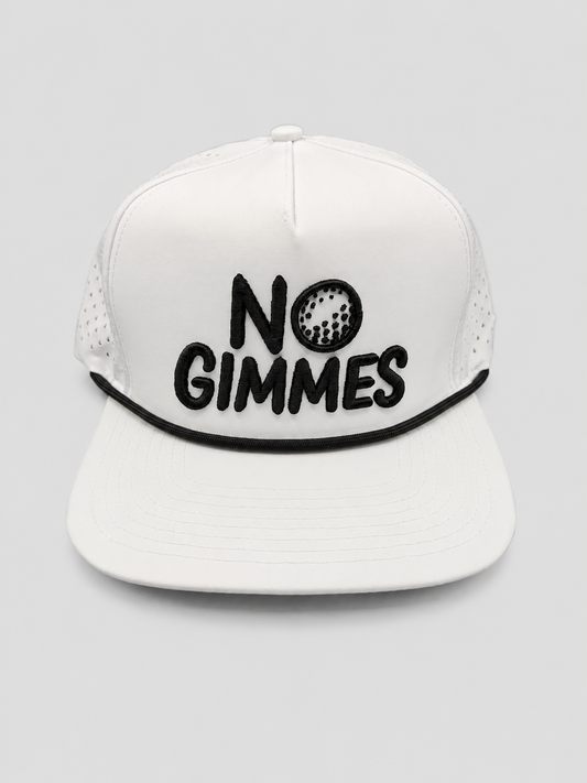 No Gimmes Performance White - Black Rope