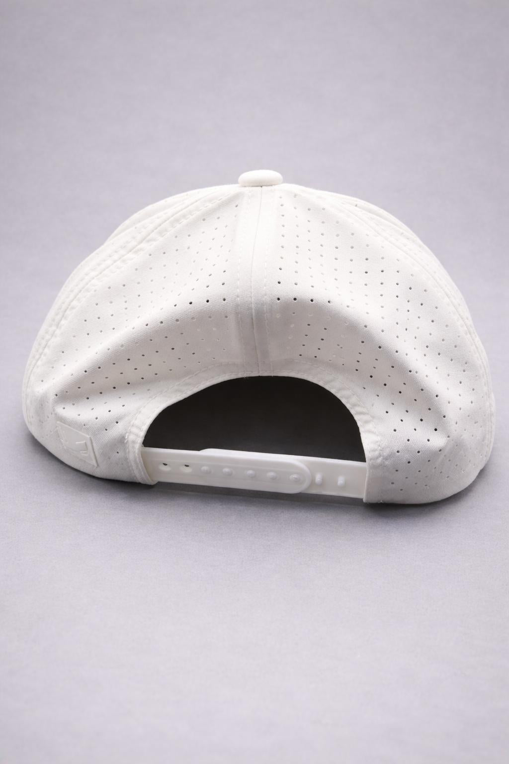 No Gimmes Performance White - White/Black Rope Hat