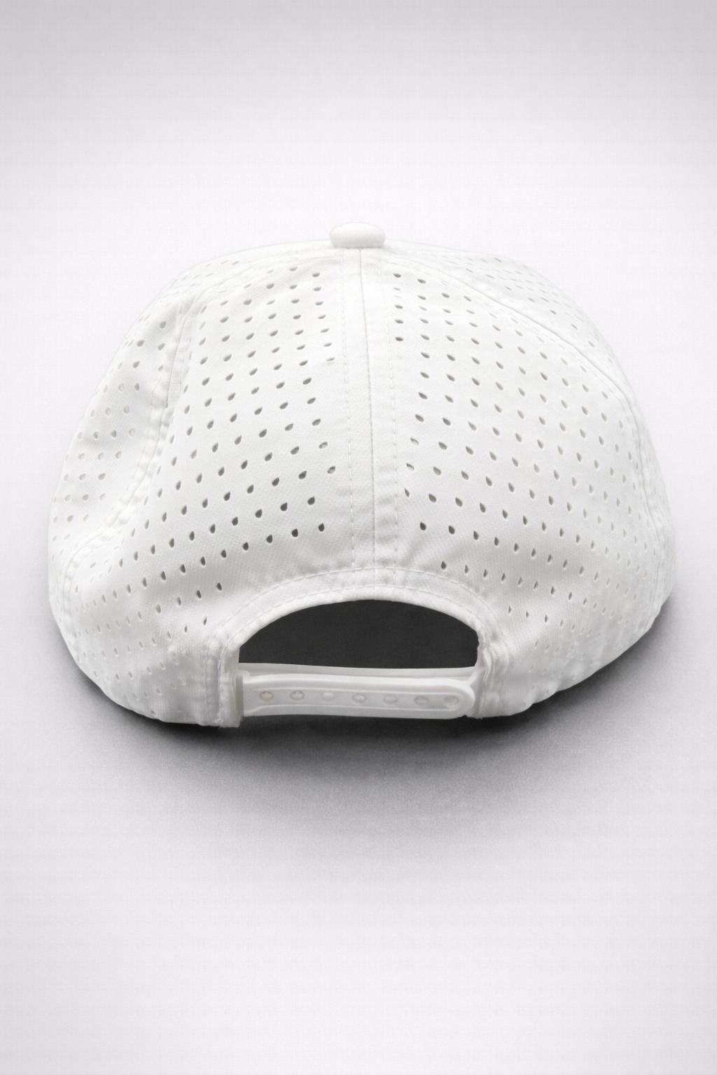 No Gimmes Performance White - Pink-White Rope Hat
